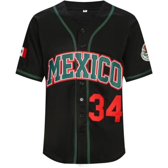 Other - NEW Men's Mexico Jersey Stitched Baseball Uniform Mexican Jerseys